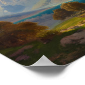 Alpenmeer  poster (Hoek)