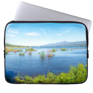 Alpenmeer Sereniteit Panorama Laptop Sleeve