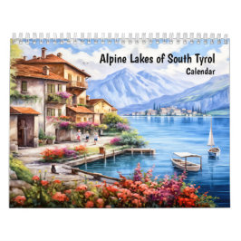 Alpenmeren van Zuid-Tirol - Kalender