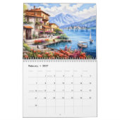 Alpenmeren van Zuid-Tirol - Kalender (Feb 2027)