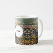 alpenplanten monogram mok (Voorkant rechts)
