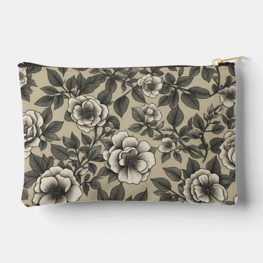 Alpenrose bloemenpatroon  etui (Achterkant)