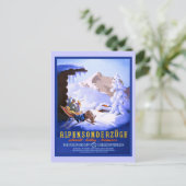 Alpensonderzuge, Duitsland Briefkaart (Staand voorkant)