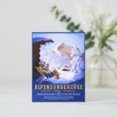 ALpensonderzuge, Duitsland Briefkaart (Staand voorkant)