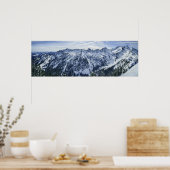 Alpental Backcountry Panorama Poster (Keuken)