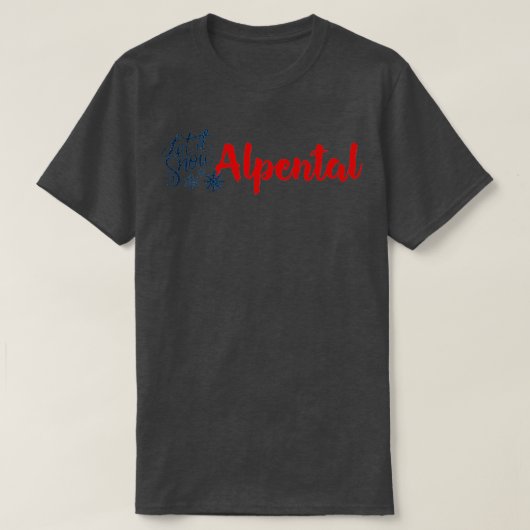 Alpental en Snow Fun T-shirt (Design voorkant)