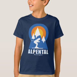 Alpental Ski Sunset T-shirt