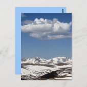 alpentoendra briefkaart (Voorkant / Achterkant)