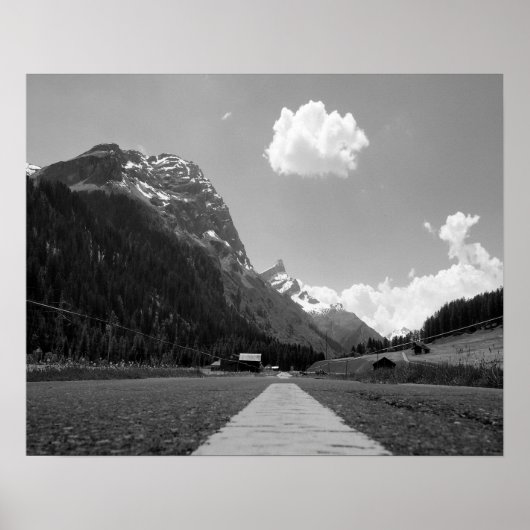 Alpenweg Poster (Voorkant)