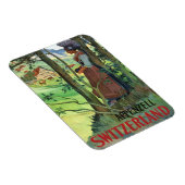 Alpenzell Zwitserland magneet (Rechterzijde)