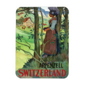 Alpenzell Zwitserland magneet (Verticaal)