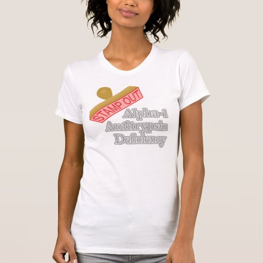 Alpha-1 Antitrypsin Deficiency T-shirt (Voorkant)