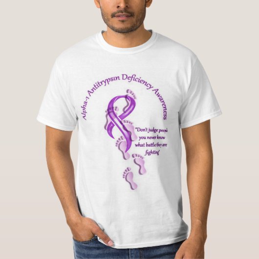 alpha-1-antitrypsinedeficiëntie t-shirt (Voorkant)