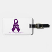 alpha-1-label met antitrypsine-deficiëntie bagagelabel (Voorkant horizontaal)