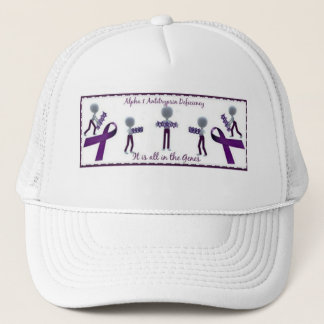 alpha-1-pet met antitrypsine-deficiëntie trucker pet