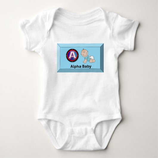Alpha Baby Romper (Voorkant)
