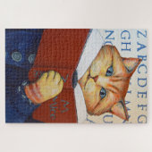Alpha Betty Cat puzzle Legpuzzel (Horizontaal)