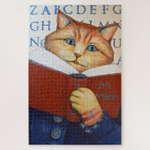 Alpha Betty Cat puzzle Legpuzzel (Verticaal)