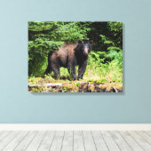 Alpha Black Beer Canvas Afdruk (Insitu (Houten vloer))