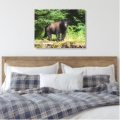 Alpha Black Beer Canvas Afdruk (Insitu (Slaapkamer))
