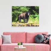 Alpha Black Beer Canvas Afdruk (Insitu (Woonkamer))