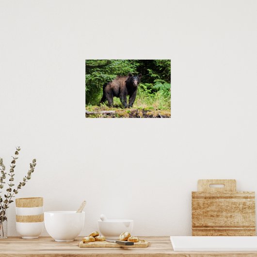 Alpha Black Beer Poster (Keuken)