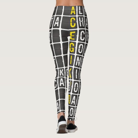 Alpha-Bravo-Charlie Leggings (Achterkant)