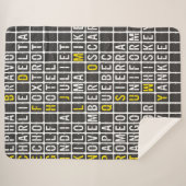 Alpha-Bravo-Charlie Sherpa Deken (Voorkant (horizontaal))