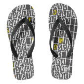 Alpha-Bravo-Charlie Teenslippers (Voetbed)