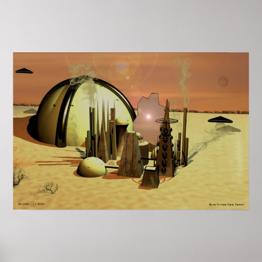 Alpha Centauri Pupal Chamber Poster (Voorkant)