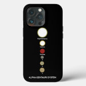 Alpha Centauri-systeem Case-Mate iPhone Case (Achterkant)