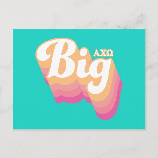 Alpha Chi Omega | Big Briefkaart (Voorkant)