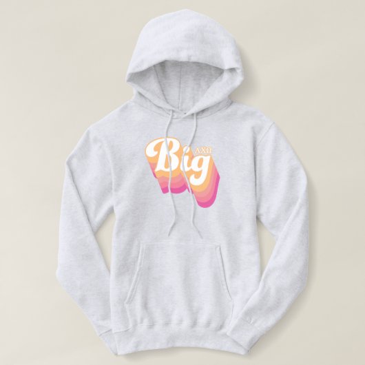 Alpha Chi Omega | Big Hoodie (Design voorkant)