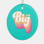 Alpha Chi Omega | Big Keramisch Ornament (Links)