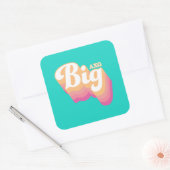 Alpha Chi Omega | Big Vierkante Sticker (Envelop)