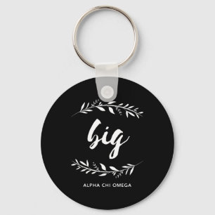 Alpha Chi Omega Big Wreath Sleutelhanger
