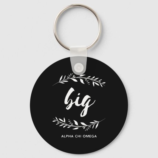 Alpha Chi Omega | Big Wreath Sleutelhanger (Voorkant)