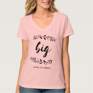 Alpha Chi Omega   Big Wreath T-shirt