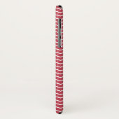 Alpha Chi Omega | Chevron Patroon Case-Mate iPhone Case (Achterkant/links)