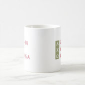 Alpha Chi Omega | Gestapeld Logo Koffiemok (Center)