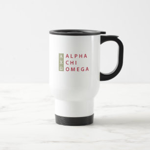 Alpha Chi Omega   Gestapeld Logo Reisbeker