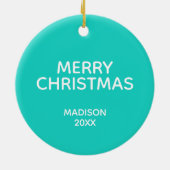 Alpha Chi Omega | Groot Keramisch Ornament (Achterkant)