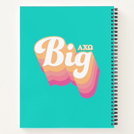 Alpha Chi Omega | Groot Notitieboek (Achterkant)