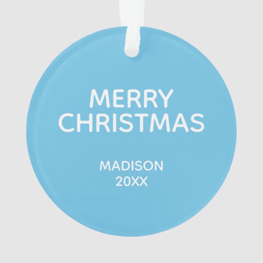 Alpha Chi Omega | Groovy Script Ornament (achterkant)