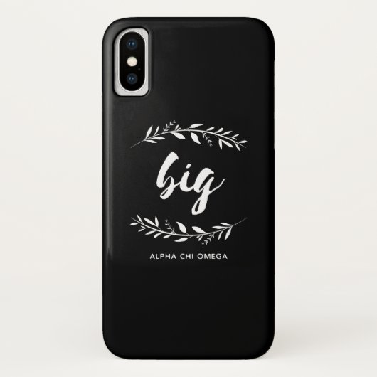 Alpha Chi Omega | Grote Krans Case-Mate iPhone Case (Achterkant)