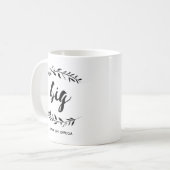 Alpha Chi Omega | Grote Krans Koffiemok (Voorkant links)