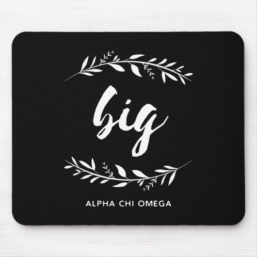 Alpha Chi Omega | Grote Krans Muismat (Voorkant)