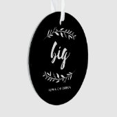 Alpha Chi Omega | Grote Krans Ornament (voorkant)