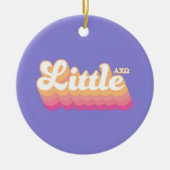Alpha Chi Omega | Kleine Keramisch Ornament (Voorkant)