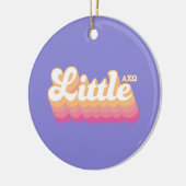 Alpha Chi Omega | Kleine Keramisch Ornament (Links)